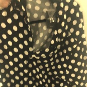 Polka Dots Forever 21 Shirt Men Large